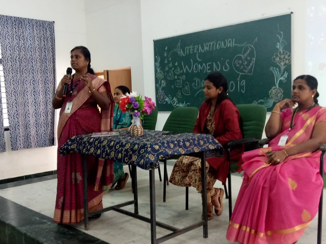 International Women's Day programme at the college